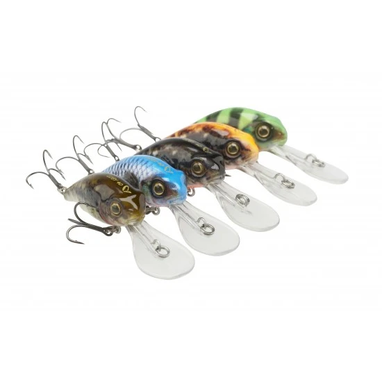 Savage Gear 3D Goby Crank Bait 40cm 3.5g Flotante UV Fire Tiger 2 Savage Gear 3D Goby Crank Bait 40cm 3.5g Flotante UV Fire Tiger - Imagen 2