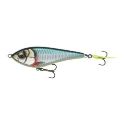 Savage Gear Deviator Swim 12,5 Cm 50 G Hundimiento Lento Verde Plata